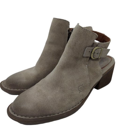 Born Slingback Ankle Boots Women's Size 6M - Picture 2 of 9